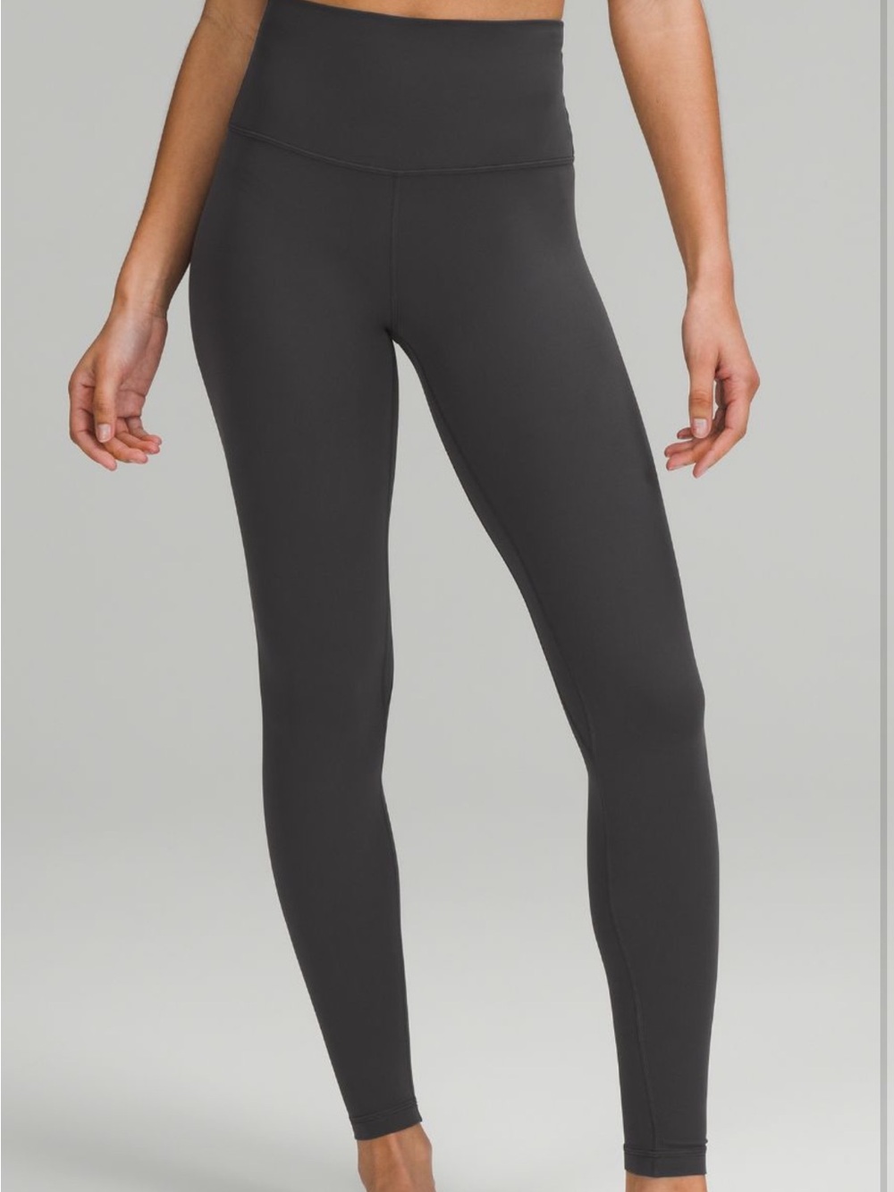 lululemon athletica Align High-Waist Leggings - Charcoal Gray- Size 6